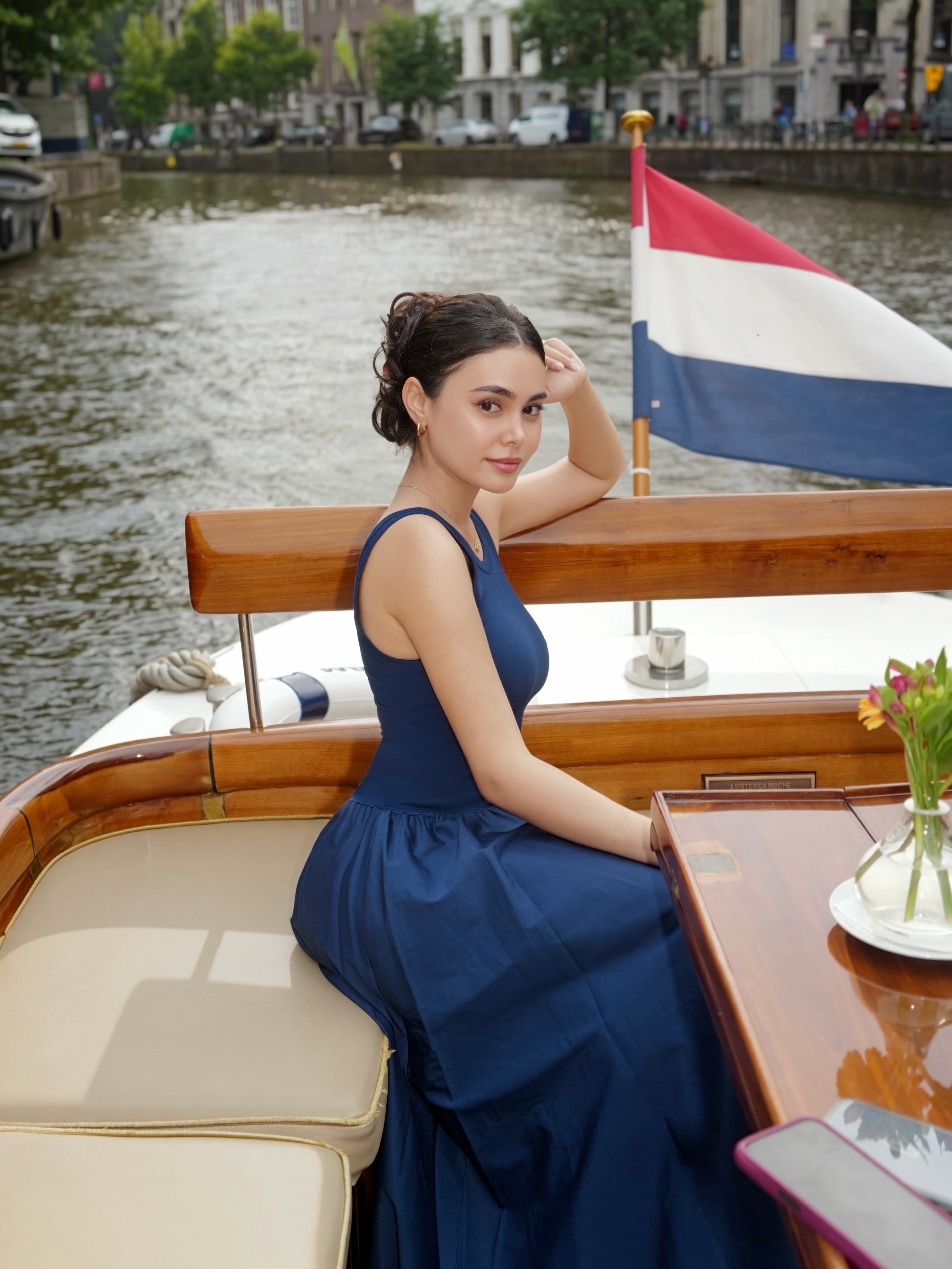 Ivana Alawi sitting for a portrait